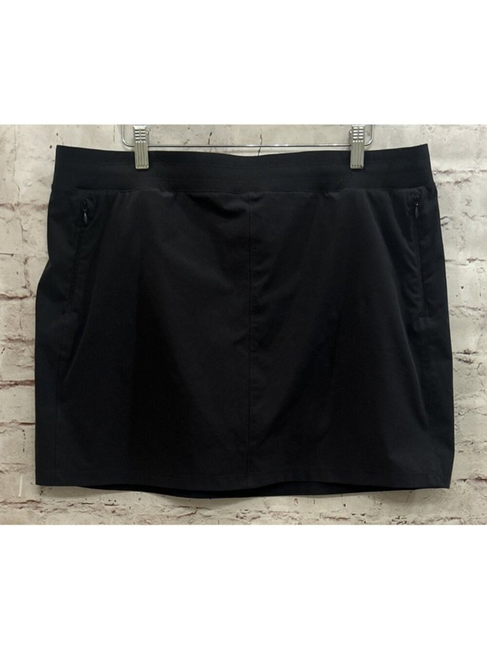 Kuhl Freeflex Outdoor Skort Womens XL Charcoal Gray Stretch 4 Pocket Lined